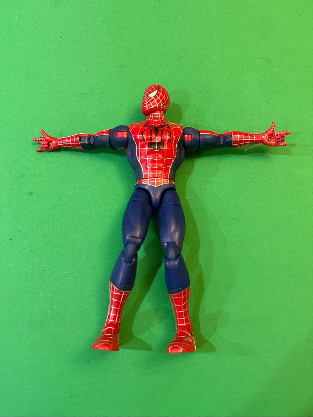 Marvel Spider-Man Red and Blue Articulated Action Figure